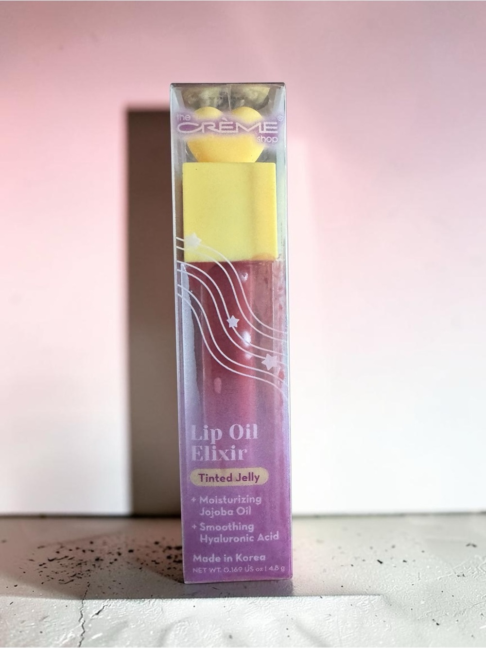 The Crème Shop Lip Oil Elixir - Tinted Jelly Auburn Era NEW